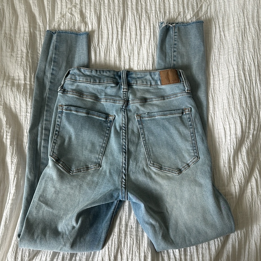 Aeropostale Super High Rise Jegging Size 6 - Picture 5 of 5